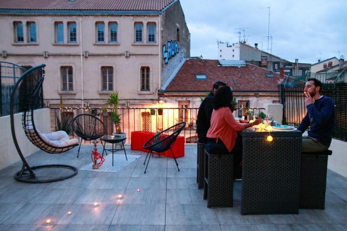 L'Amoureux - Terrasse Et Climatisation Coeur De Ville モンペリエ エクステリア 写真